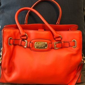 Michael Kors dark Orange purse
